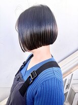 モリオ フロム ロンドン 成増店&nbsp;【morio成増 セリザワ】ぱっつんボブ プレイングカラー