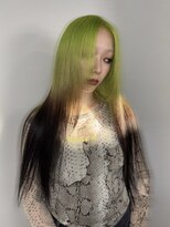 シーバイスリー 綱島(C×3)&nbsp;ライムグリーン × ダークブラウン × ルーツカラー