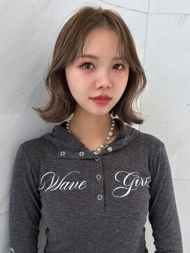 サイン 韓国ボブ 渋谷(SIGN) 韓国ボブレイヤーボブ渋谷タッセルボブお洒落なレイヤーカット