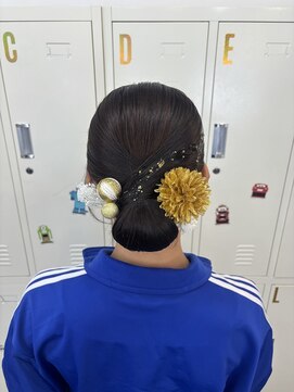 クレア バイ グレープバイン 金沢文庫(CLAIRE by GRAPEVINES) ヘアセット／タイトシニヨン／シニヨン／ヘアアレンジ／カチモリ
