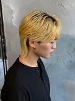 ニアウ 高崎店(Niau) MEN’S HAIR/波巻きツイストスパイラル/リバースセンターパート