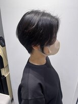 ステアケース ギンザセブン(stair:case ginza7) 大人可愛いくびれショートボブ耳掛け
