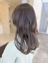 ヒビカ(HIBIKA) 透明感グレージュロング