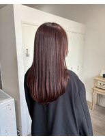 ロッカ(ROCCA)&nbsp;艶めくカシスブラウンロング