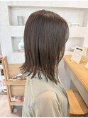 結べるくびれボブ/ミルクティーベージュ/髪質改善/ワンレン