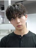 シャドウパーマ　ルーズパーマ　ニュアンスパーマ　韓国マッシュ