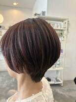 ボンドヘアステージ 良福寺店(BOND hair stage)&nbsp;50代におすすめ♪ 大人ショート×ツヤカラー