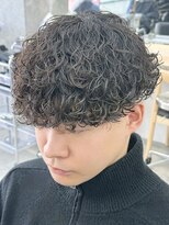 フィフス 大分(fifth)&nbsp;大分メンズパーマ波巻きパーマプードルパーマッシュウルフ強め