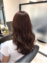 ブロック 日吉店(BLOC)&nbsp;チョコレートブラウン×ロングレイヤーカット