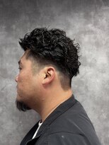 スピン 本八幡(SPIN)&nbsp;MEN’S HAIR/サーフカール/刈り上げセンターパート/本八幡