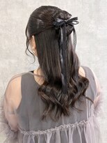 ランガリ ヘアアンドスパ(Rangali Hair&Spa)&nbsp;ハーフアップリボン