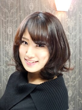 レイシー(Perm&Color STUDIO RASIE) つややかボブスタイル★