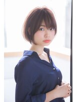 アリエッタ(aRietta)&nbsp;【aRietta/銀座】モーブカラーナチュラル可愛い大人ショートボブ