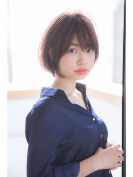 アリエッタ(aRietta) 【aRietta/銀座】モーブカラーナチュラル可愛い大人ショートボブ