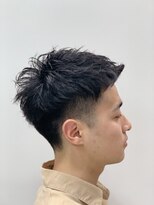 ユキオ オブ ヘアー(YUKIO of Hair) 【ツーブロック】ネープレス×アップバング×無造作ショート