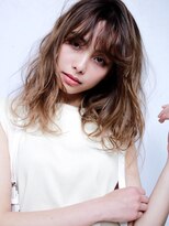 リアン(Lien)&nbsp;Lien☆バレイヤージュ×デザインカラー×ニュアンスミディ　立川