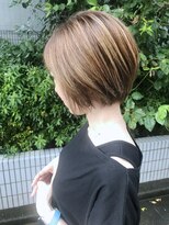 ボルタノット(volta∞knot)&nbsp;簡単スタイリング☆前下がりベースのショートボブ