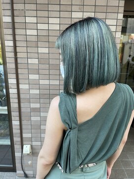 ヘアー デザイナーズ クルー ドルフィン(HAIR DESIGNERS CREW dolphin) Green style