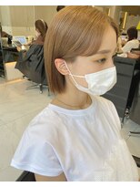 ガリカ(Gallica kinshicho)&nbsp;ミルクティーベージュ ☆ ストレートボブ