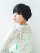 ヴォーチェ フォーヘアー(VOCE for hair)&nbsp;30代40代50代黒髪小顔マニッシュハンサムワンレンボブ