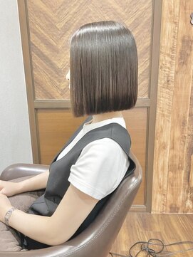 アルバ ヘアリゾート(ALBA) 【ALBAさわ】縮毛矯正ボブ ☆★