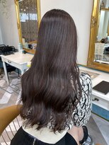 ロンドアベニール 北千住(Lond avenir)&nbsp;フェミニンロング　チェリーブラウン