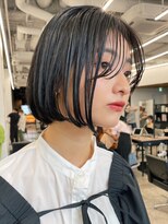 ガーデントウキョウ(GARDEN Tokyo) 【GARDEN西川】大人ガーリーな小顔モードボブ・シースルーバング