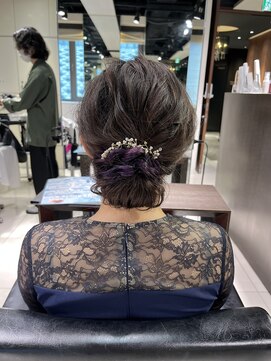 フォルテ ギンザ(FORTE GINZA) 結婚式参列アップアレンジ