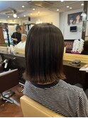 外ハネスタイル