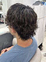 ノイズ キョウト(NOISM Kyoto)&nbsp;ミニウルフ波巻きパーマ