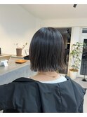 ぱつっとボブ/切りっぱなしボブ