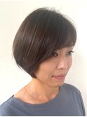 【U Hair】大人可愛いナチュラルショート/30代/40代/50代