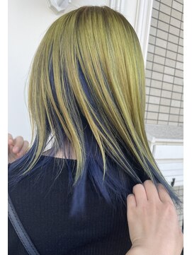 シャルティア(SHALLTIA) デザインカラー【山口個性派ヘアー】【山口ケアブリーチ】