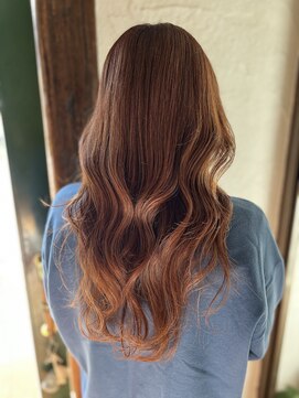 ラブサンク(LOVE THANK) ハイトーンカラー　ダブルカラー　髪質改善　トリートメント