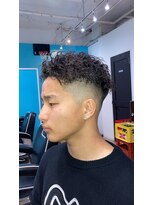 ラフカッターズ 町田店&nbsp;ツイストパーマ　#町田#スキンフェード#アイロンパーマ#濡れパン