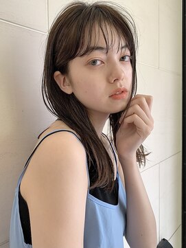 ベル 銀座5丁目店(Belle) ストレートが可愛い◎ミディアムのウェットヘア【銀座】