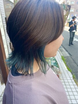 ヘアーアンドエステアンドネイル ガーデン(Hair&Esthe&Nail Garden) インナーカラー