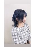 ウルフ×ネイビーブルー