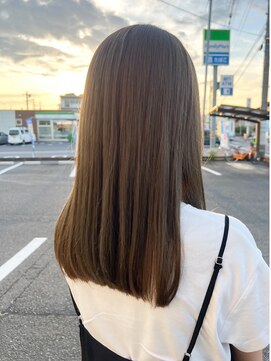 オブジェ シエル(obje't ciel) 【obje't ciel】切りっぱなし/ブラウンベージュ【佐藤早希】