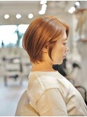 えりあしスッキリハイトーン大人ショート/横浜髪質改善