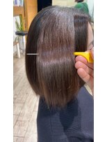 アップ(A+hair) 地毛風ストレート＿大人女子＿ボブ＿艶サラ