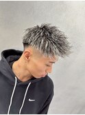 パイルツイスト×ホワイトハイライト