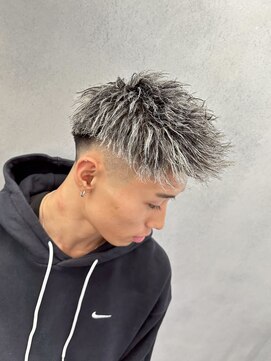 ルースト 西院店(ROOST) パイルツイスト×ホワイトハイライト