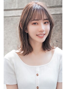 ロイド(Lloyd) 【Lloyd大宮】切りっぱなしボブ×グレージュ