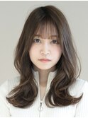 【高木美緒】透明感可愛いアッシュグレージュカラー