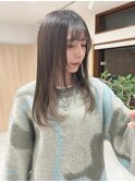 インナーカラー×ホワイトシルバー