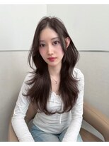 ラベル 渋谷(LAVEL)&nbsp;大人上品韓国ヘア/似合わせカット/レイヤーカット