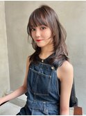 Aimee 町田 グレージュ×ミディアムレイヤー