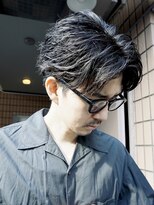 マイロ(mailo) 大人センターパート+フェザーパーマ