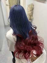 シェイロ(Cielro)&nbsp;【反対色デザインカラー/ブルー×レッド】SAKI